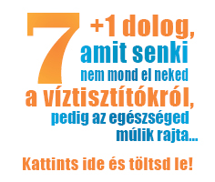 A tiszta víz nem luxus